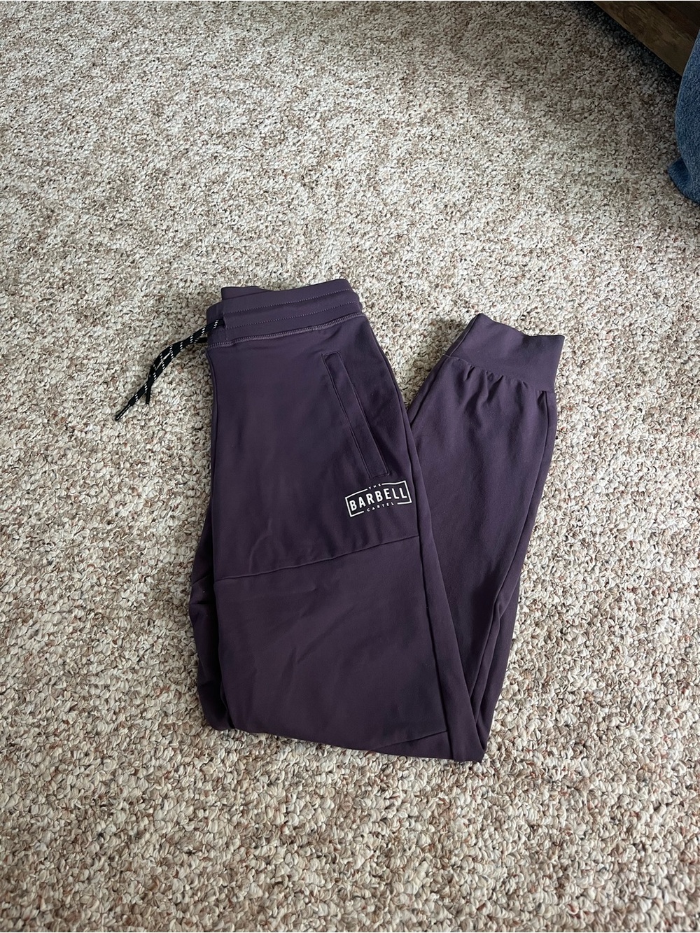 The Barbell Cartel reflex joggers - Plum